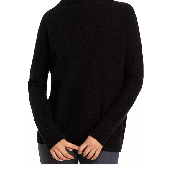 Vince Funnel Neck Cashmere Sweater Size Small - Picture 3 of 11